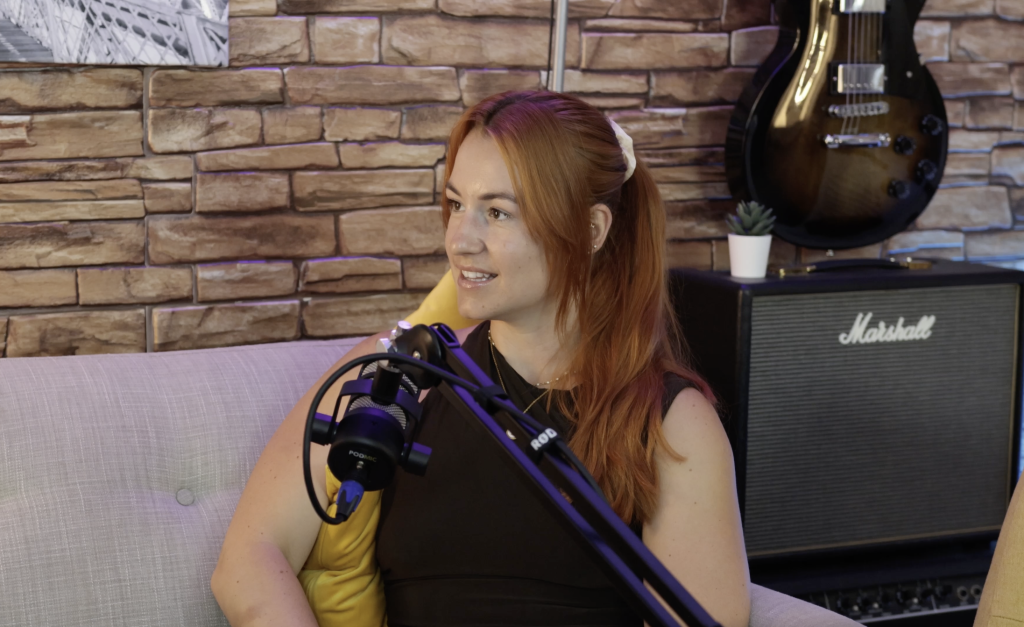 Jaime Parker at Sussex Podcast Studio
